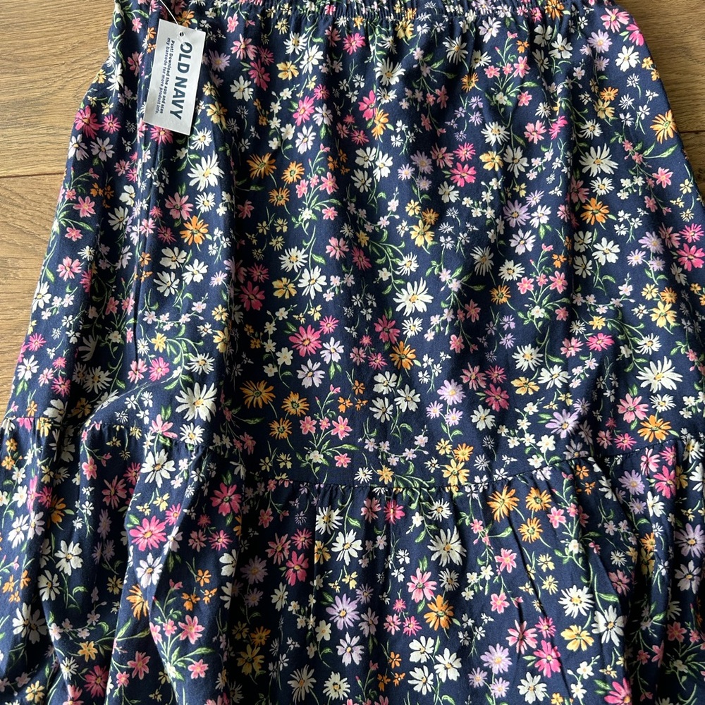 Knee length skirt